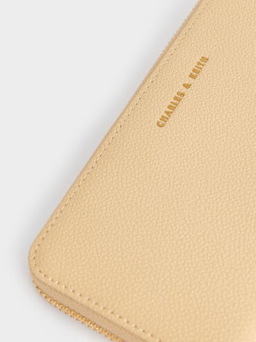 Dulcie Zip-Around Long Wallet, Beige, hi-res