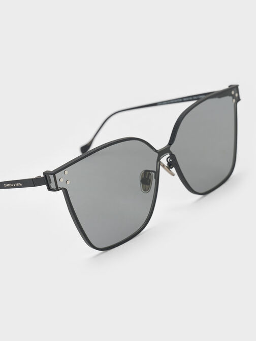 نظارات شمسية جيني بإطار الفراشة, أسود كلاسيكي, hi-res