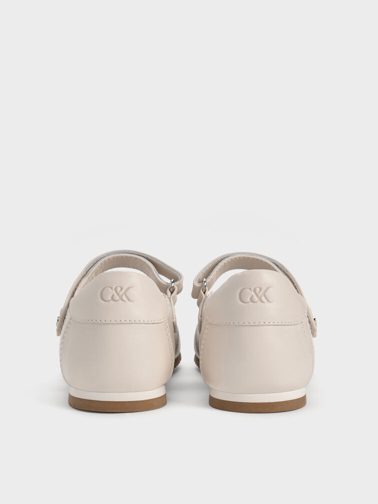 حذاء ماري جين جلد, أبيض طباشيري, hi-res