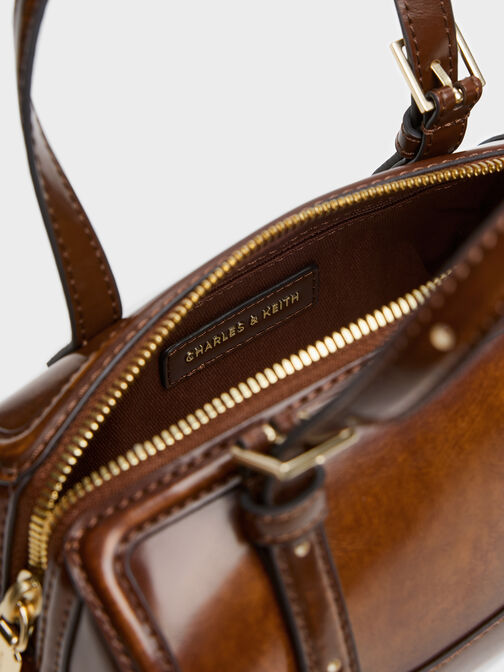 Enola Bowling Bag, Tan, hi-res