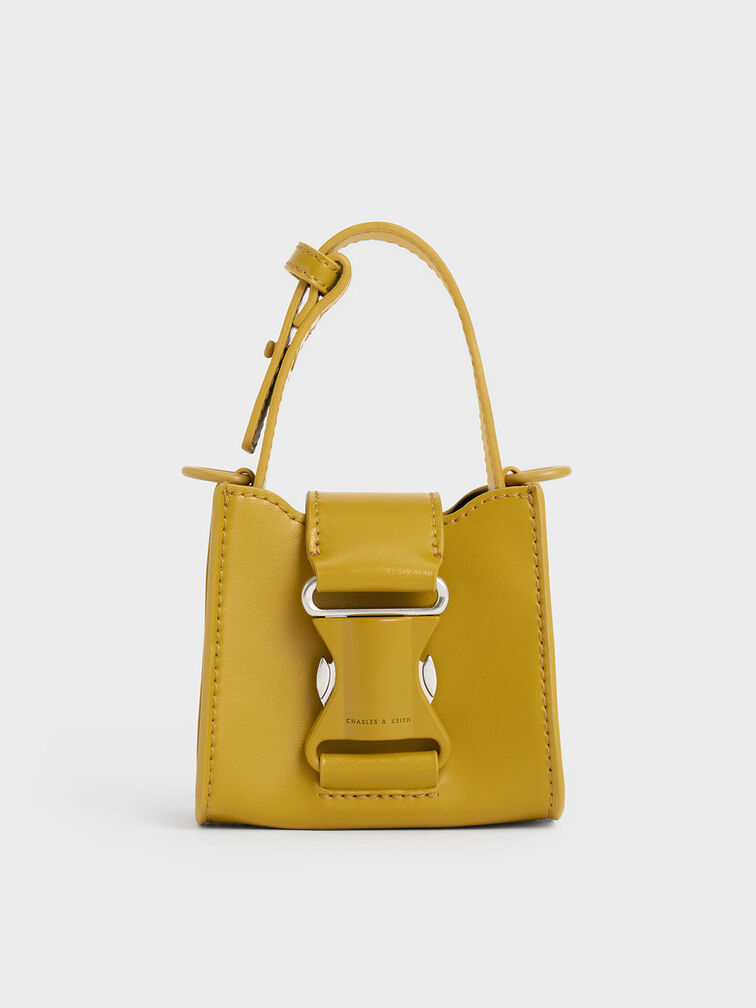 Ivy Top Handle Mini Bag, Mustard, hi-res