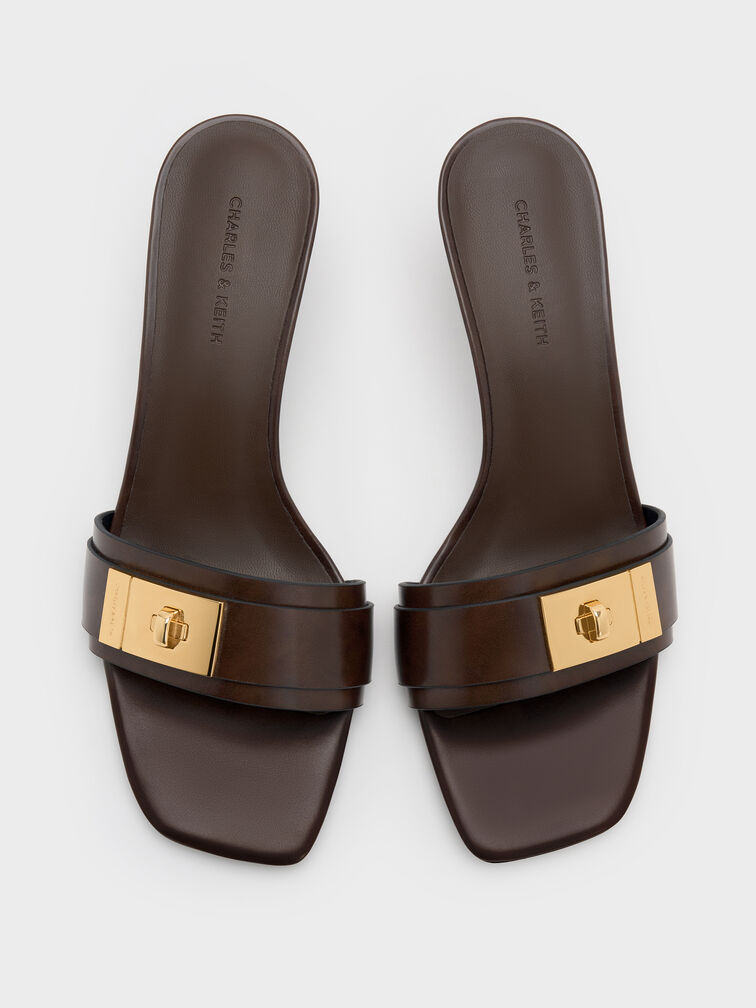 حذاء ميول أيلين بكعب قصير (كيتن), بني غني كالإسبريسو, hi-res