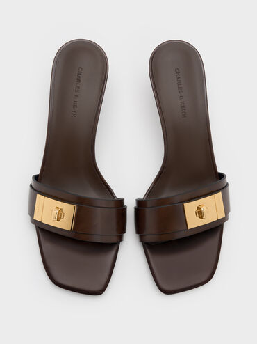 حذاء ميول أيلين بكعب قصير (كيتن), بني غني كالإسبريسو, hi-res