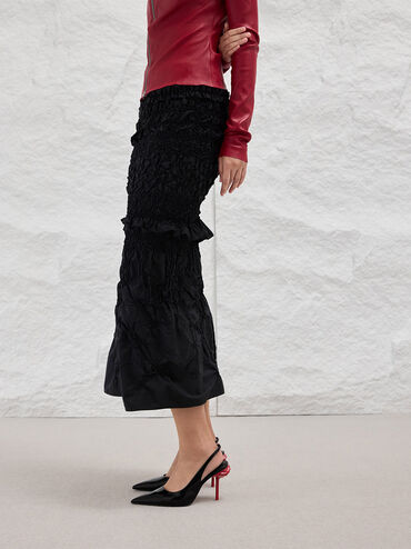 حذاء بكعب وحزام خلفي, صندوق أسود, hi-res