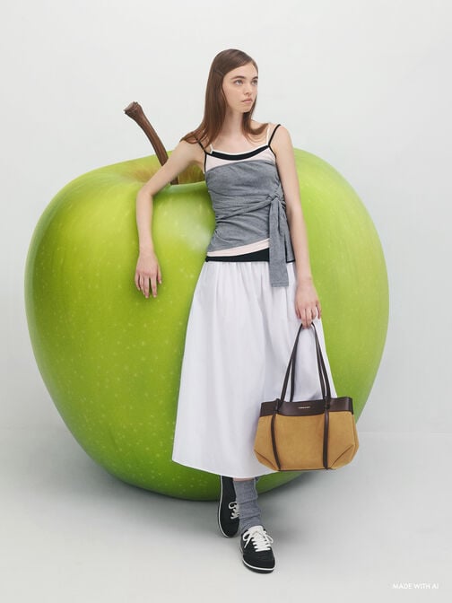 شنطة توت شامواه, رملي ذهبي هاديء, hi-res