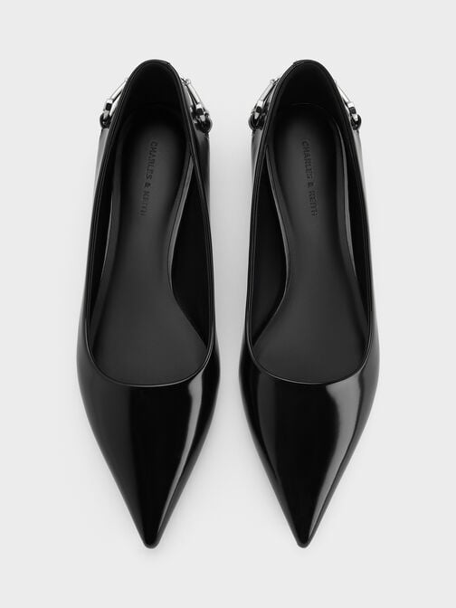 باليرينا إيرينا ميتاليك ومقدمة مدببة, صندوق أسود, hi-res