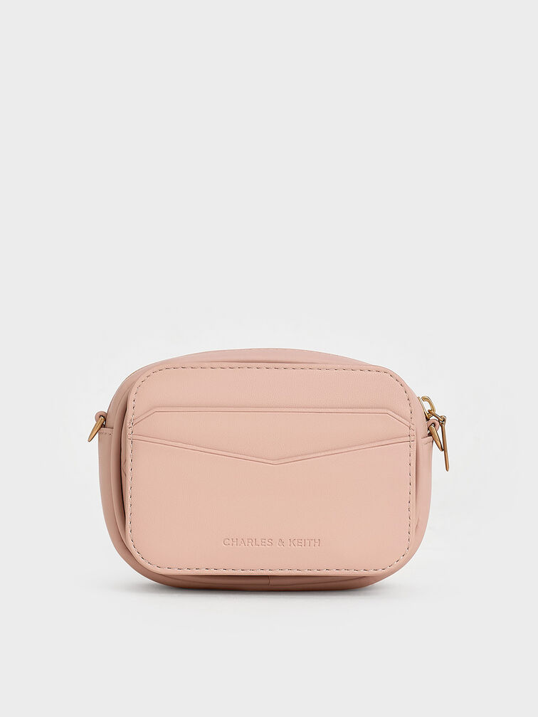 Arwen Quilted Mini Bag, Light Pink, hi-res