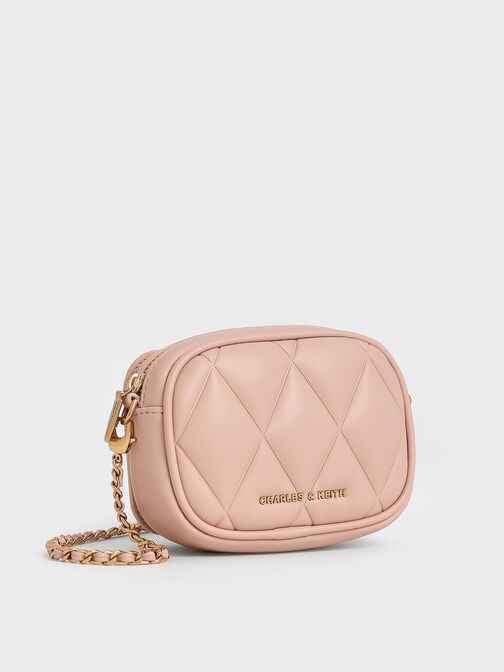 Arwen Quilted Mini Bag, Light Pink, hi-res