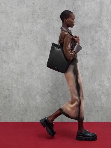 Ellis Tote Bag, Noir, hi-res