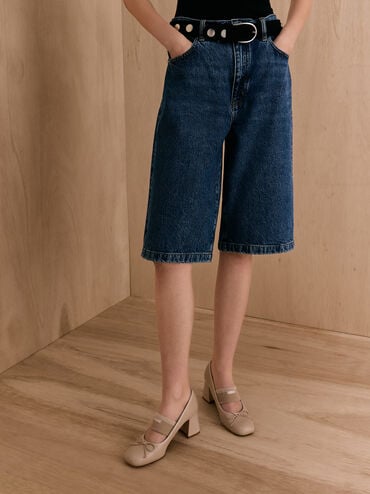 Winona Mary Jane Pumps, Nude, hi-res