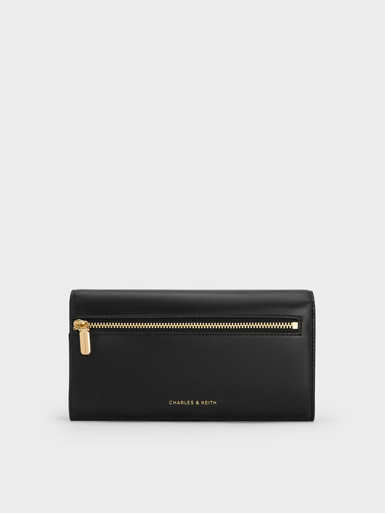 Lennie Chain-Handle Wallet, Black, hi-res