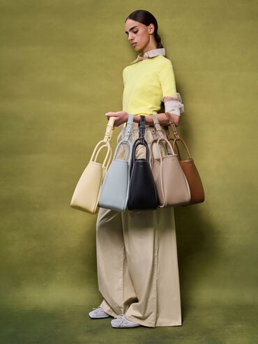 حقيبة توت "ليلى" ميني أنبوبية, تاوب, hi-res