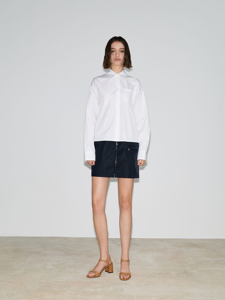 صندل بحزام كاحل بكعب مربع جلد صناعي لامع, كراميل, hi-res