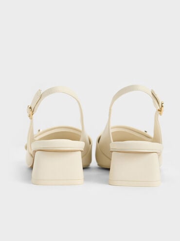 Marley Slingback Pumps, Chalk, hi-res