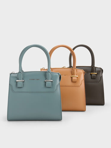 حقيبة توت تيمي بتصميم هيكلي أنيق, توفي, hi-res