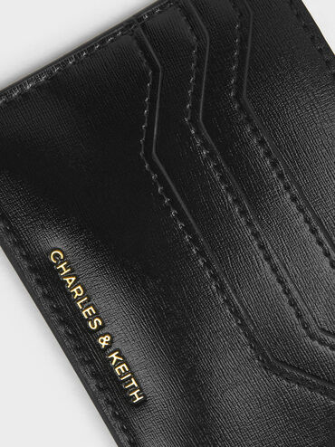Carli Multi-Slot Card Holder, Black, hi-res