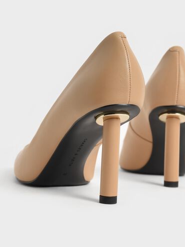 Cylindrical Heel Pumps, Sand, hi-res