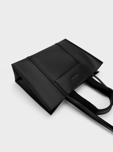 حقيبة توت شاليا, أسود, hi-res