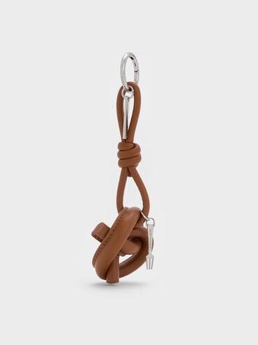 Pretzel Charm, Maple Brown, hi-res