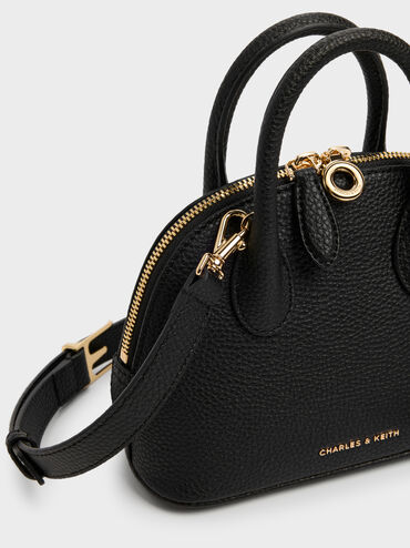 Beryl Bowling Bag, Black, hi-res