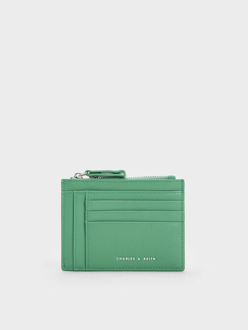 Multi-Slot Card Holder, Green, hi-res