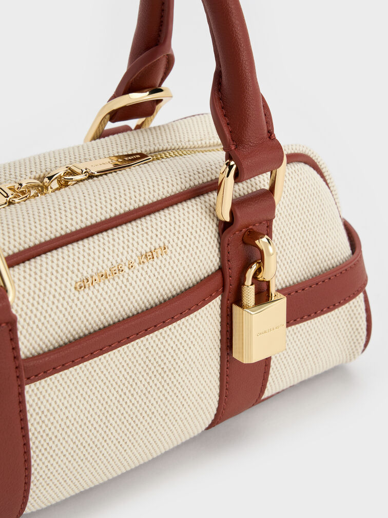 Scottie Canvas Bowling Bag, Brick, hi-res