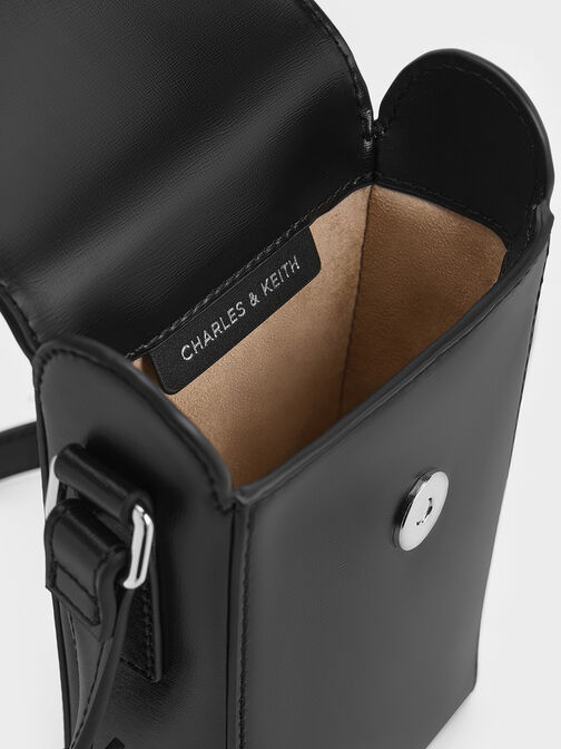 حقيبة أديل صغيرة بتصميم عصري مستطيل, أسود كلاسيكي, hi-res