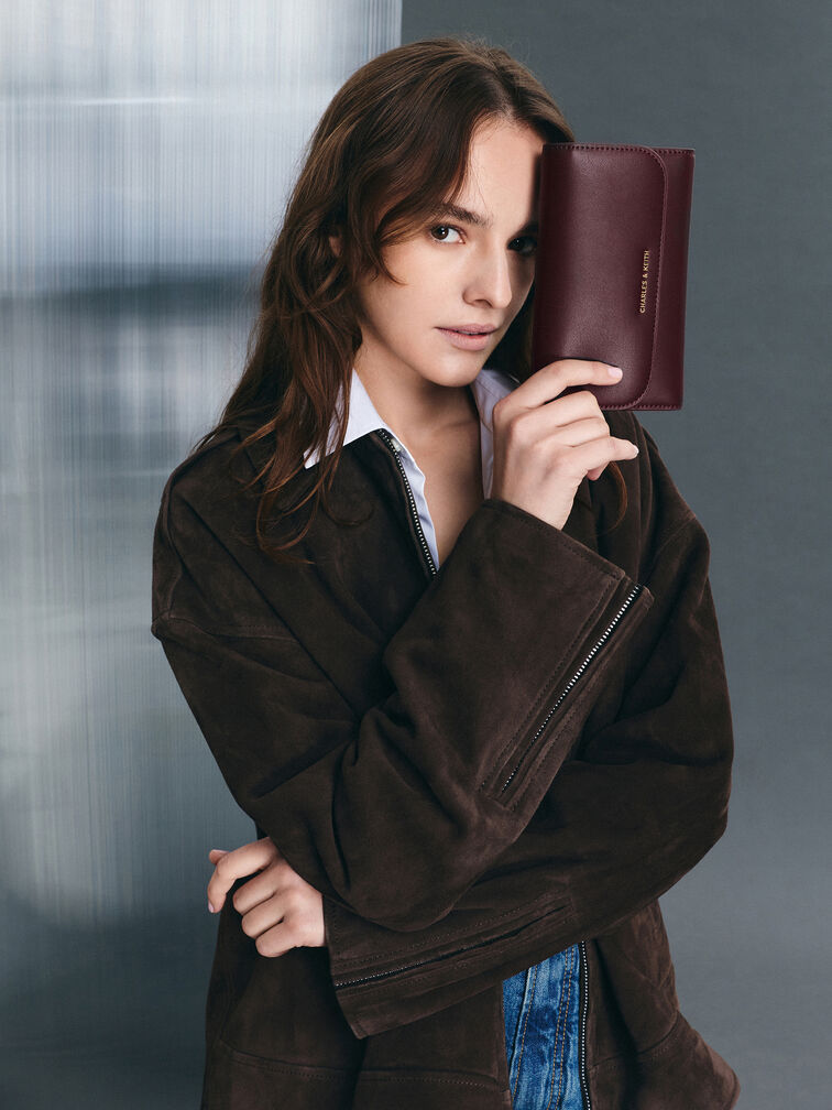 محفظة اوكتافيا, أحمر توتي فاخر, hi-res