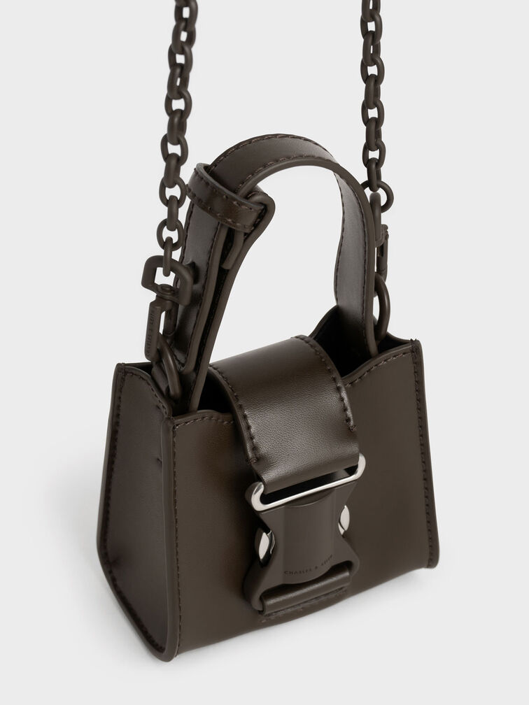Ivy Top Handle Mini Bag, Dark Moss, hi-res