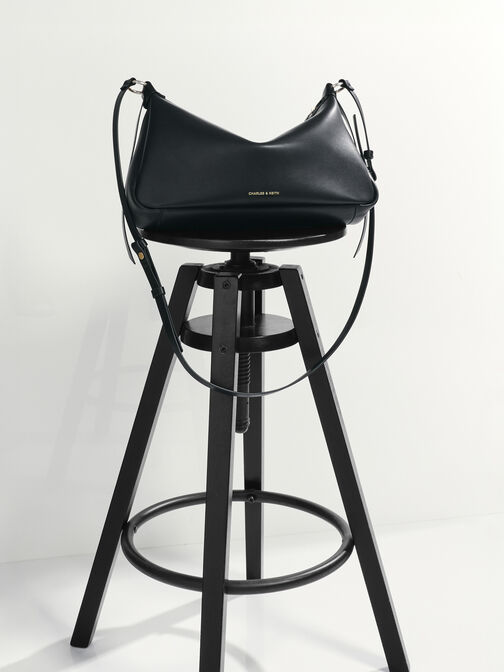 Calla Shoulder Bag, Black, hi-res