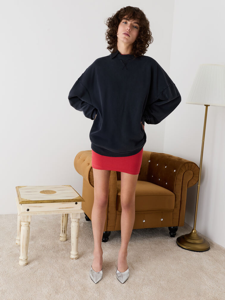 Metallic Crinkle-Effect Speckled-Heel Wedge Mules​, Silver, hi-res