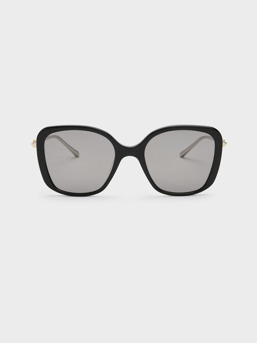 Adalyn Butterfly Sunglasses, Noir, hi-res