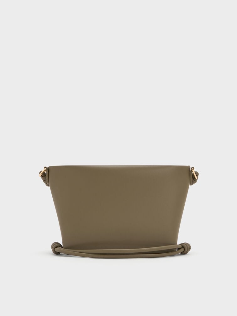 Midori Geometric Crossbody Bag, Deep Olive, hi-res