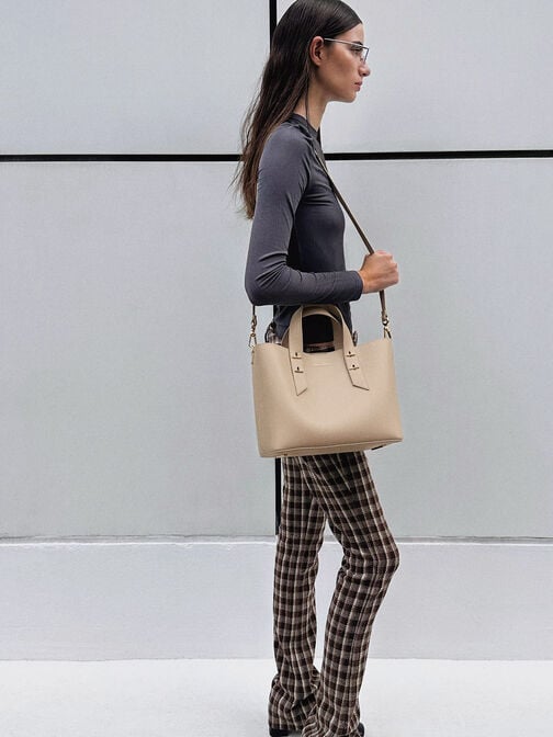 شنطة توت شانيا, Dusted Oat, hi-res