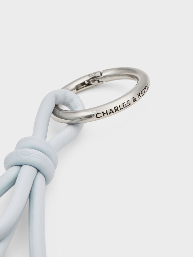 تعليقة خرز على حبل, أزرق باهت مائل للرمادي, hi-res