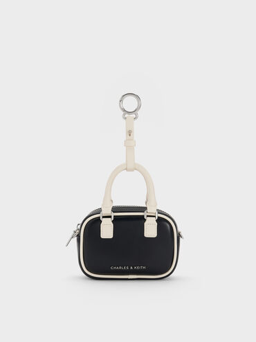 Sianna Two-Tone Bag Charm, Multi, hi-res