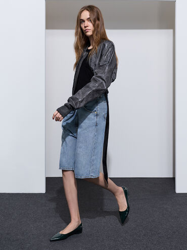 باليرينا إيرينا ميتاليك ومقدمة مدببة, صندوق أسود, hi-res