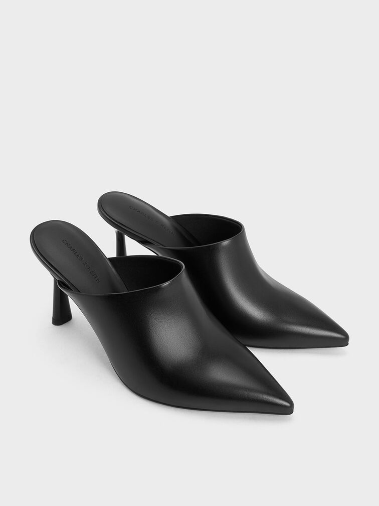 حذاء ميول بكعب مدبب عالي, أسود, hi-res