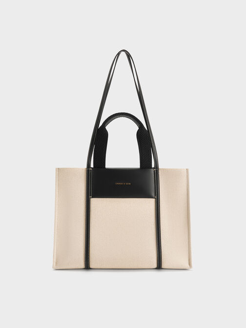 Shalia Canvas Tote Bag, , hi-res