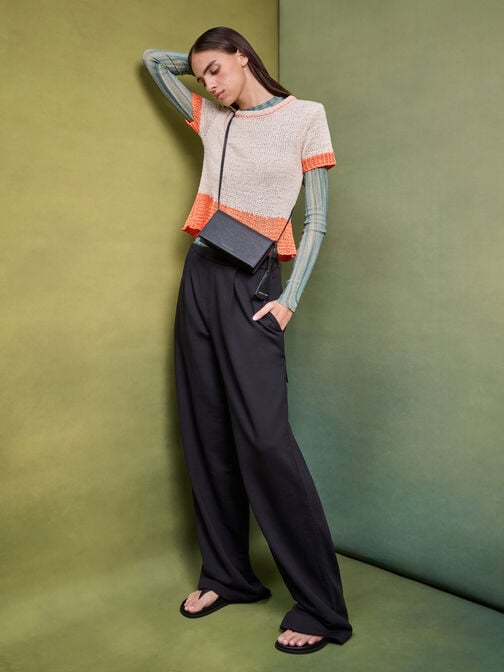 محفظة طويلة, أسود كلاسيكي, hi-res