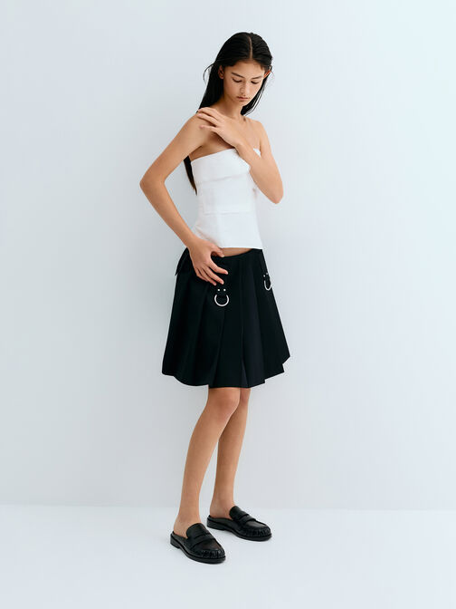 حذاء لوفر ميول "ديلان" بيني, أسود, hi-res