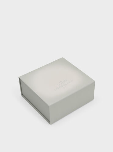 Dodie Bear Charm, Grey, hi-res