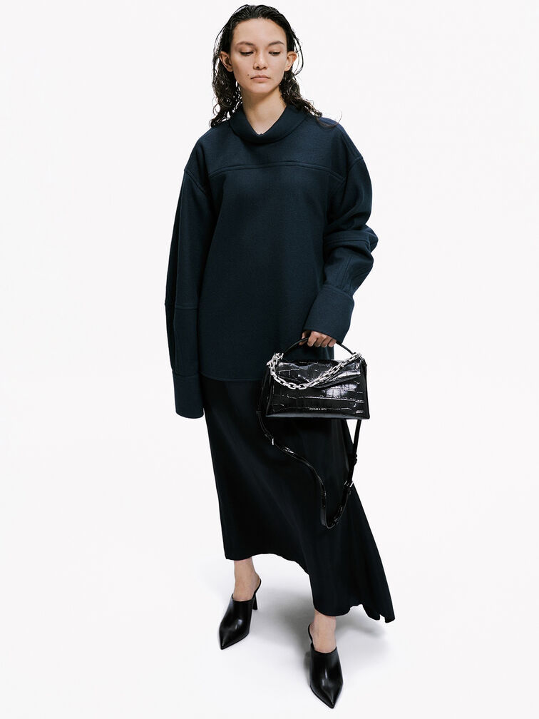 حذاء ميول بكعب مدبب عالي, أسود, hi-res