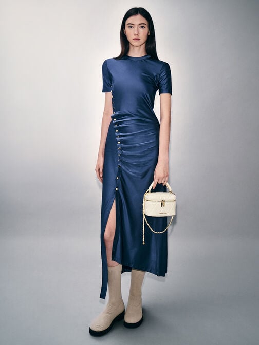 حقيبة زينة أروين مبطنة بذراع علوي, كريم, hi-res