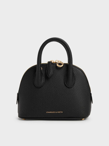 Beryl Bowling Bag, Black, hi-res