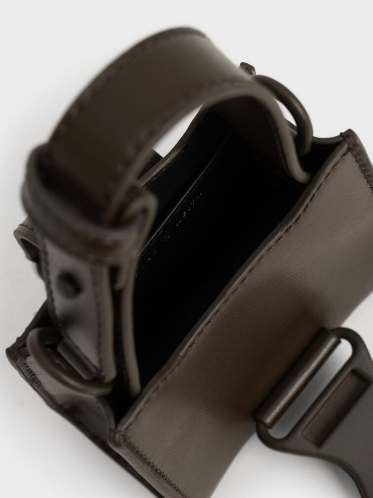 Ivy Top Handle Mini Bag, Dark Moss, hi-res