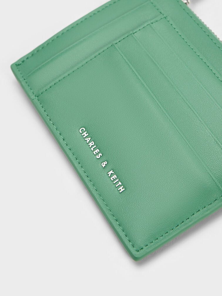 Multi-Slot Card Holder, Green, hi-res