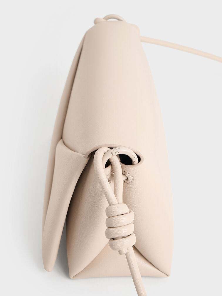 حقيبة كتف ميدوري بتصميم هندسي, شوفاني, hi-res