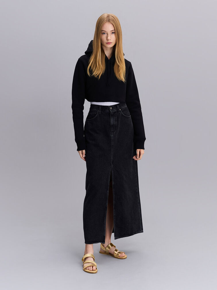 Yara Metallic Turn Lock Strappy Sandals, Gold, hi-res