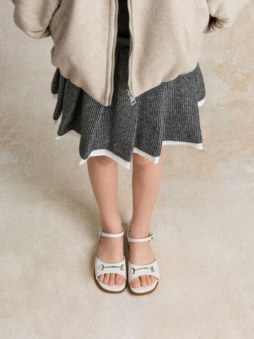 صندل ميتالك, أبيض طباشيري, hi-res